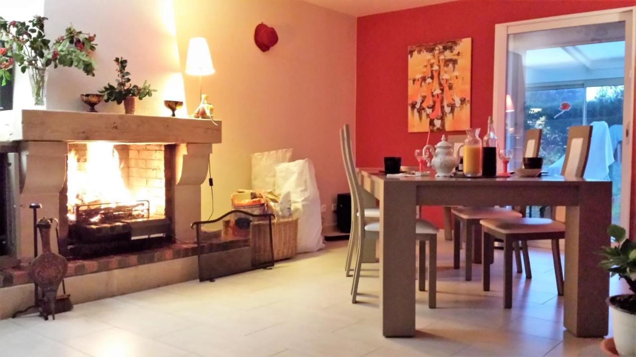 3 Chambres Privees Dans Un Jardin D'Hiver, Garage Voiture, Velos, Motos Tourville-sur-Arques ภายนอก รูปภาพ