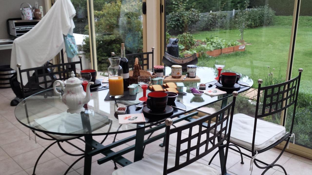 3 Chambres Privees Dans Un Jardin D'Hiver, Garage Voiture, Velos, Motos Tourville-sur-Arques ภายนอก รูปภาพ